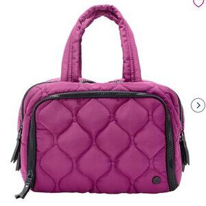 SAMANTHA BROWN To Go Multi Compartment Organizer PURPLE nwt